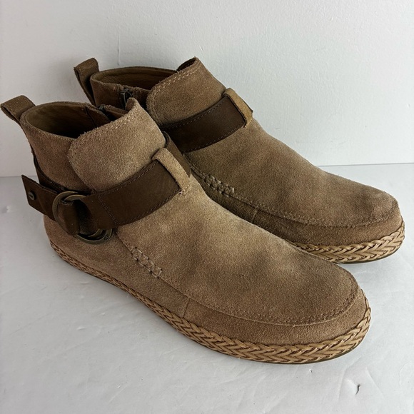 Ugg Sloane Tan Suede Ankle Boots - Picture 1 of 7